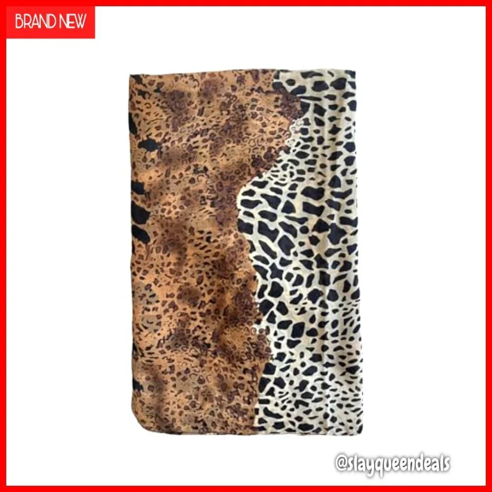 Lightweight Chiffon Scarf Shawl Wrap 62.99x19.68 Inches Floral Print